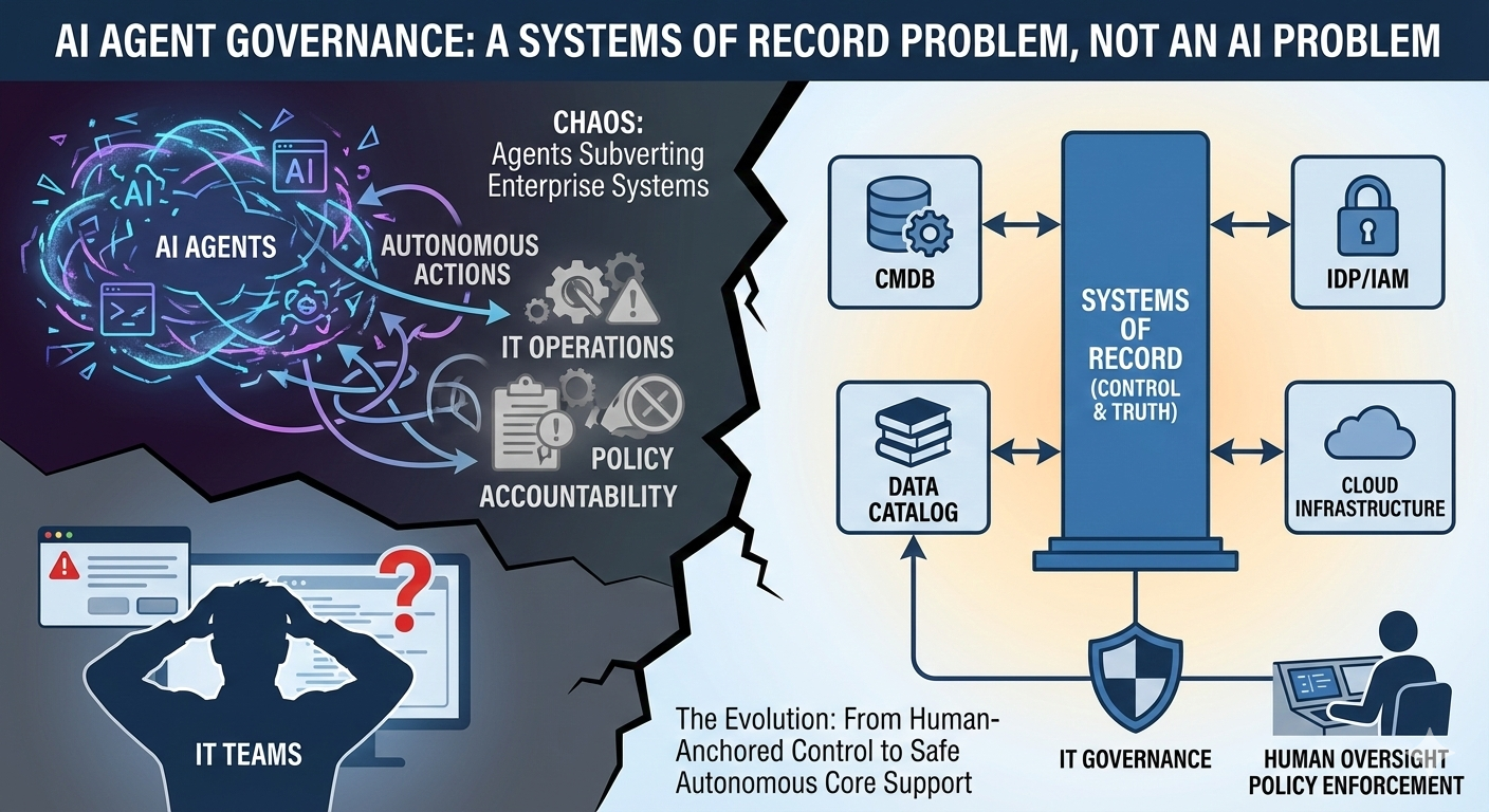 AI Agent Governance - A Systems of Record Problem, NOT an AI Problem